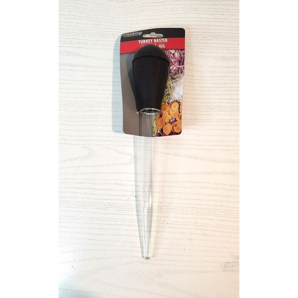 Cooking Concepts turkey Baster  SIze  11'' long with meassure clear.